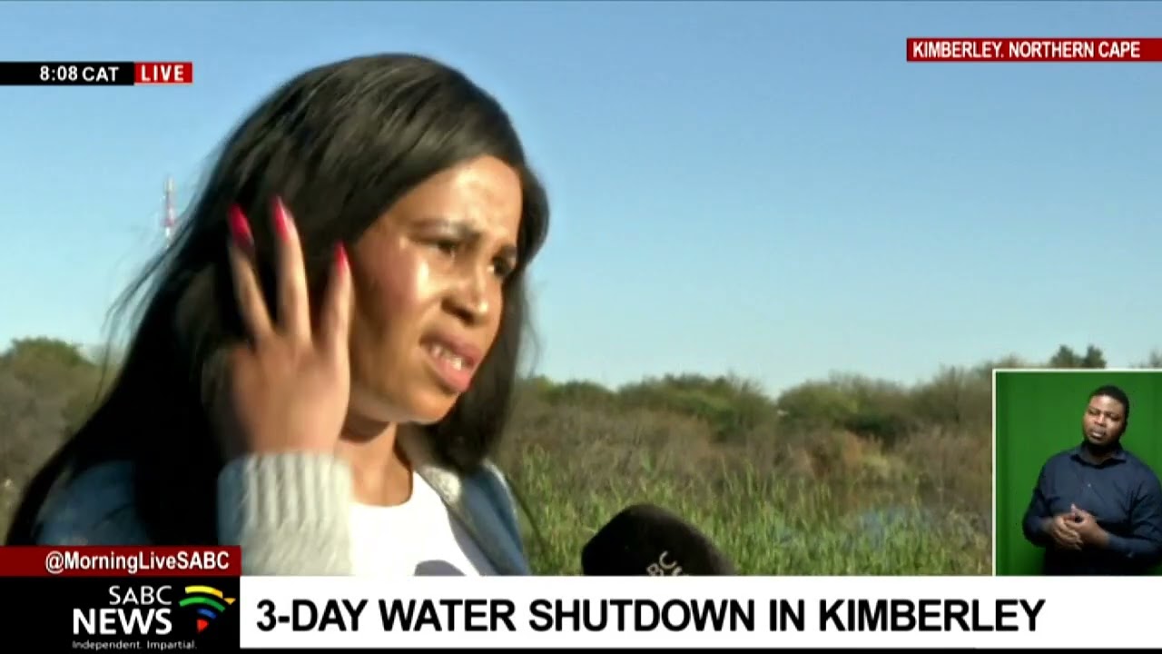 Kimberley residents face 3-day water shutdown as municipality works on maintenance, leaks
