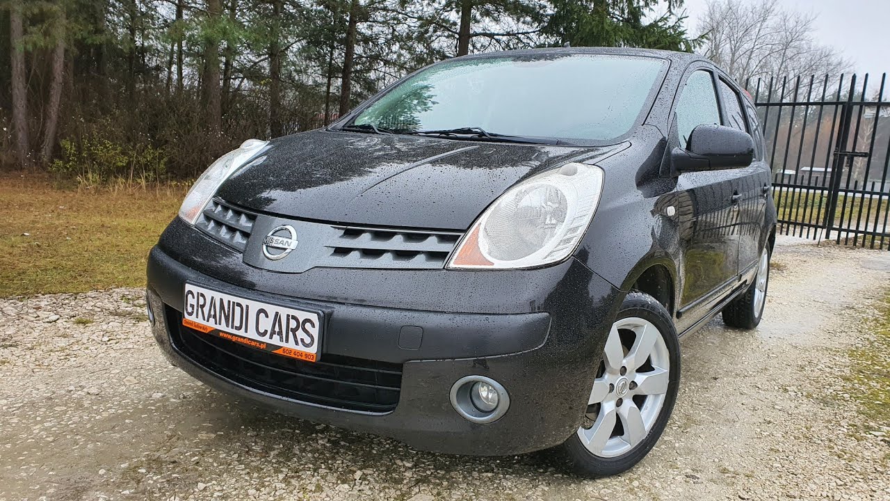 Nissan Note 2007 1.6 16v 110KM Prezentacja Samochodu