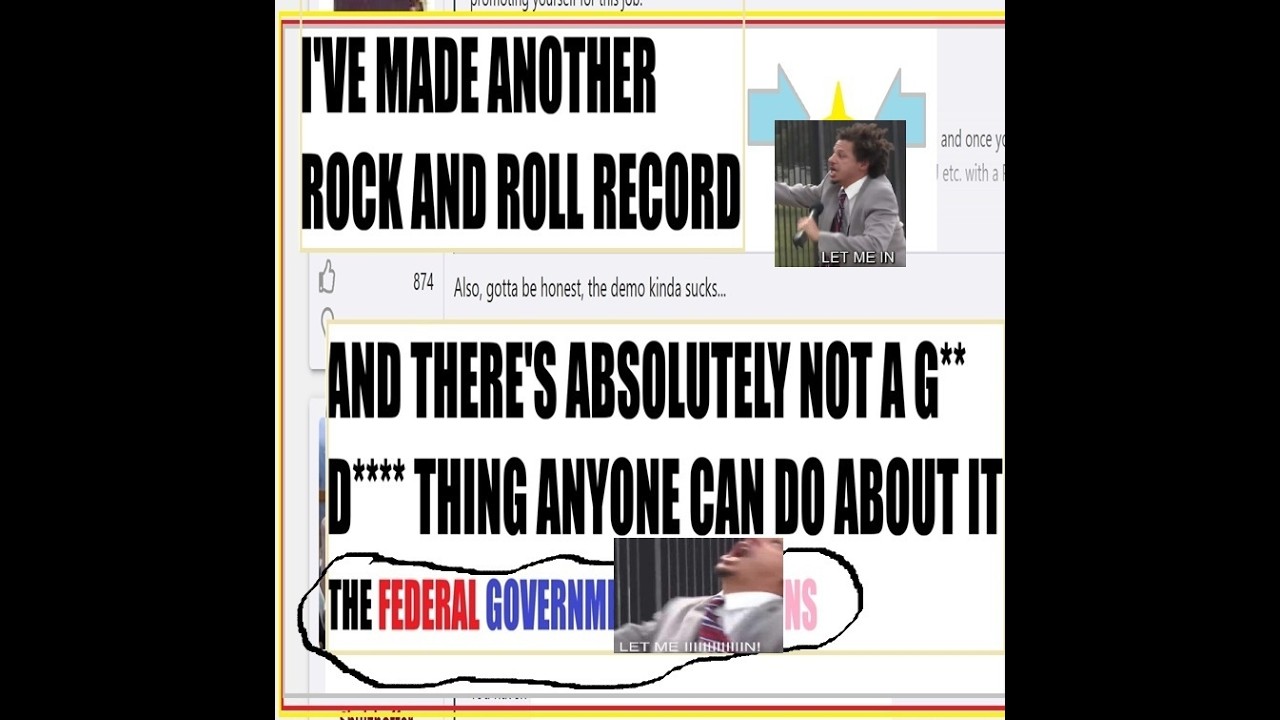 The Federal Government Shutdowns: I've Made Another Rock and Roll Record...