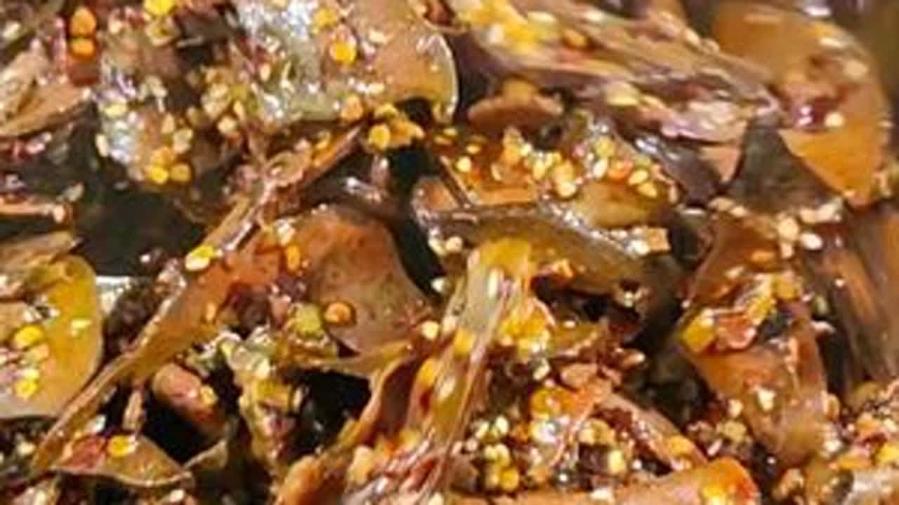 腊猪肝喜欢这么吃，麻辣味浓，冷热皆可食
