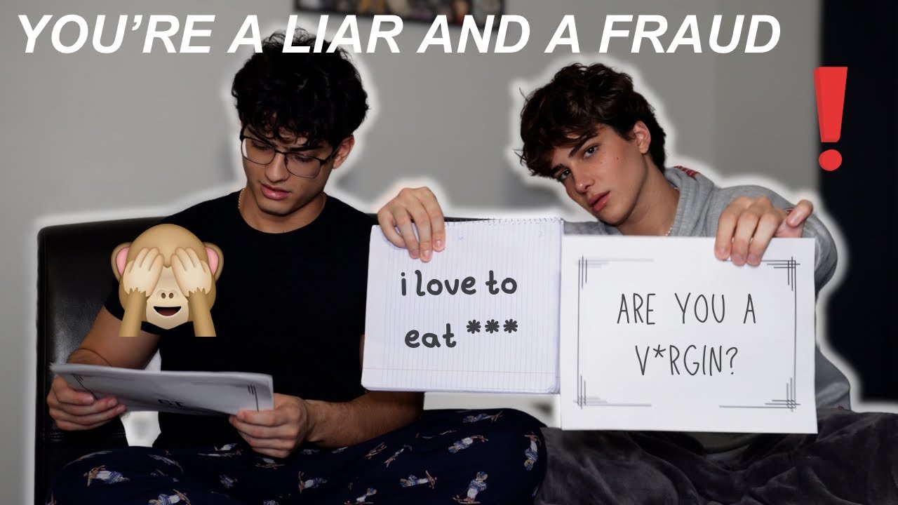 BRO DOESN'T KNOW ME LIKE THAT *no cheating*
