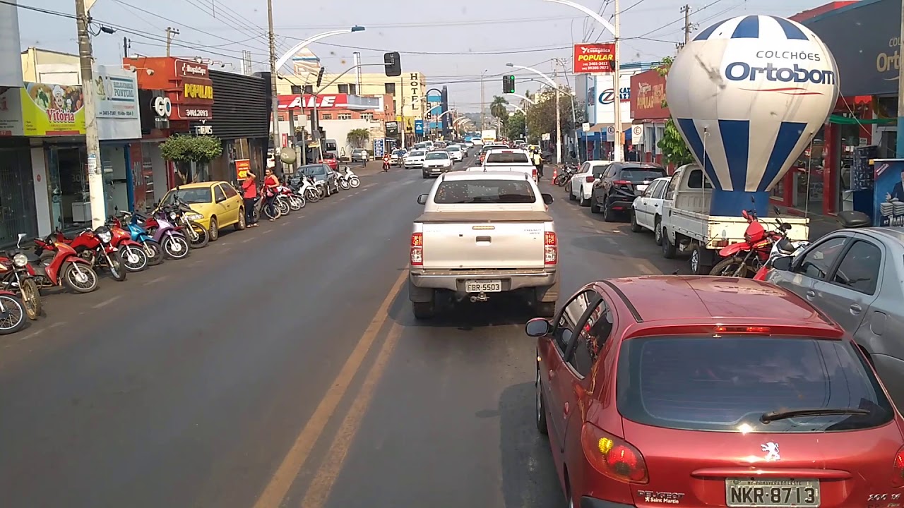 Passando por Barra do Garças M.T. e Aragarças G.O.