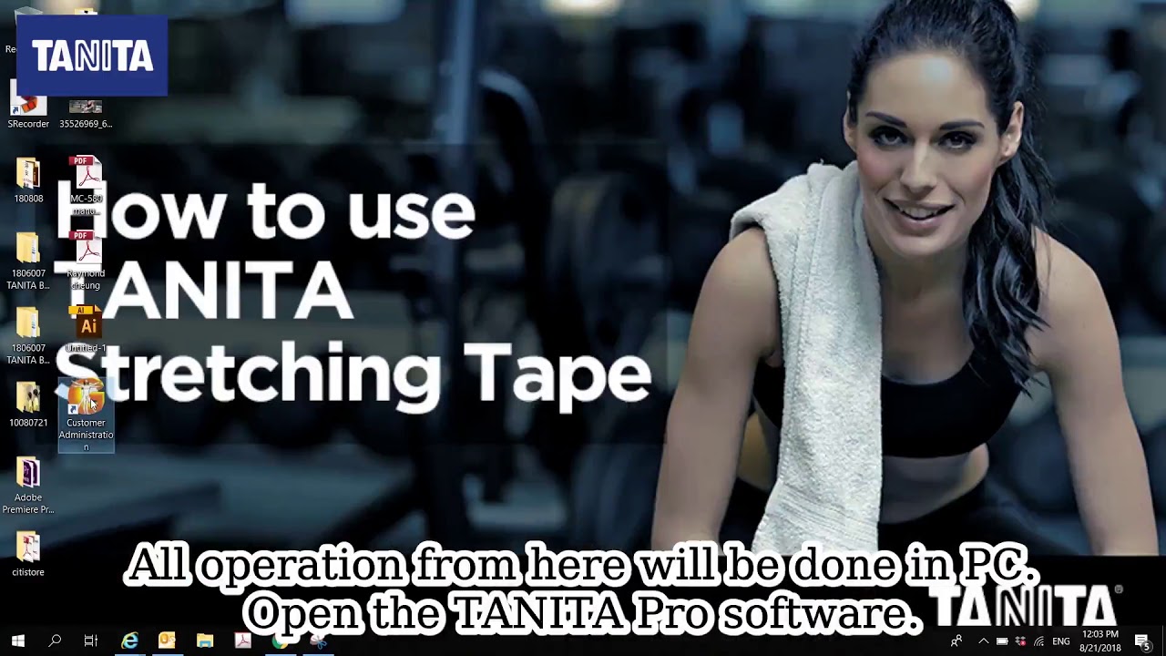 TANITA MC 580 Operation Video (English Subtitle)
