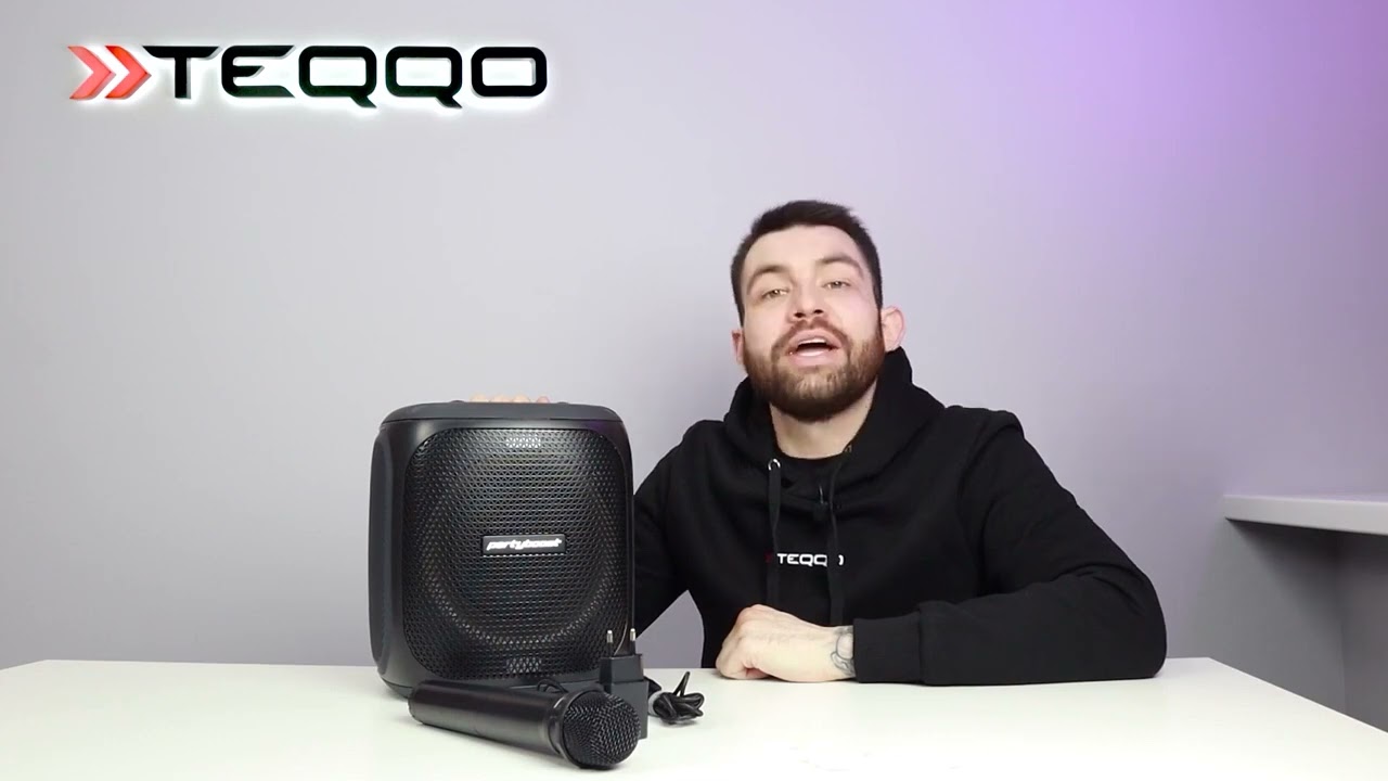 Караоке система портативная Partyboost One  Распаковка и обзор