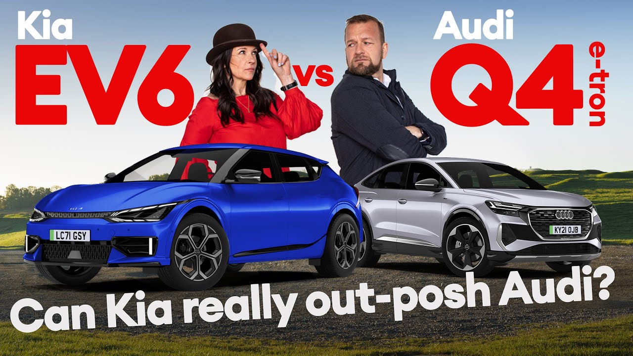 Kia EV6 vs Audi Q4 e-tron HEAD-TO-HEAD: Do the Koreans build a  better car than the Germans?