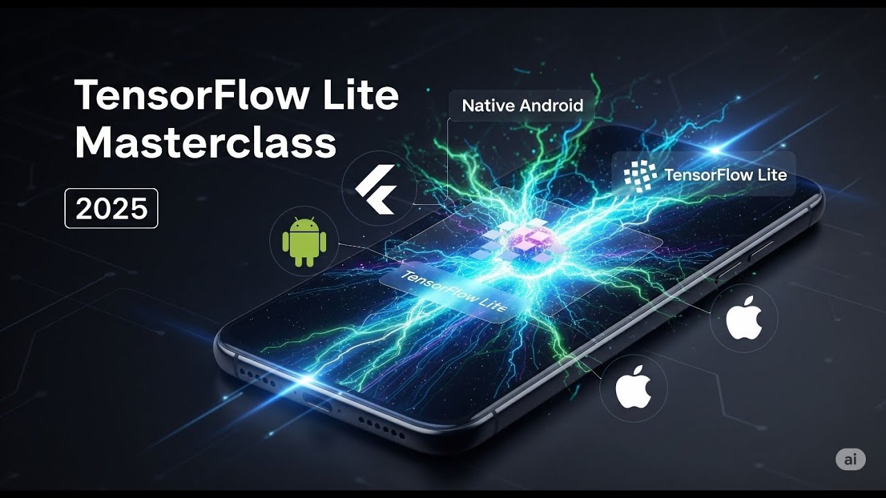 TensorFlow Lite Masterclass for Mobile Apps [2025] – Flutter, Native Android & iOS