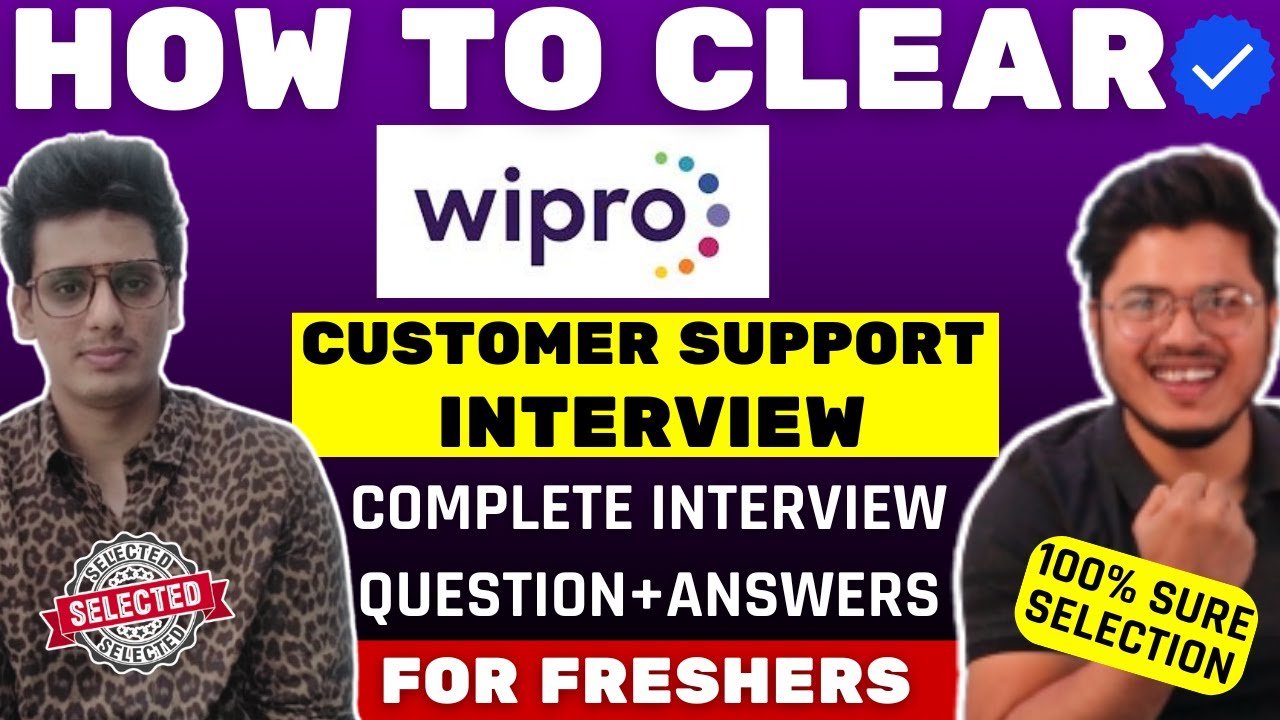How to Crack Wipro Interview for Customer support | Wipro Customer support interview ques & Answers