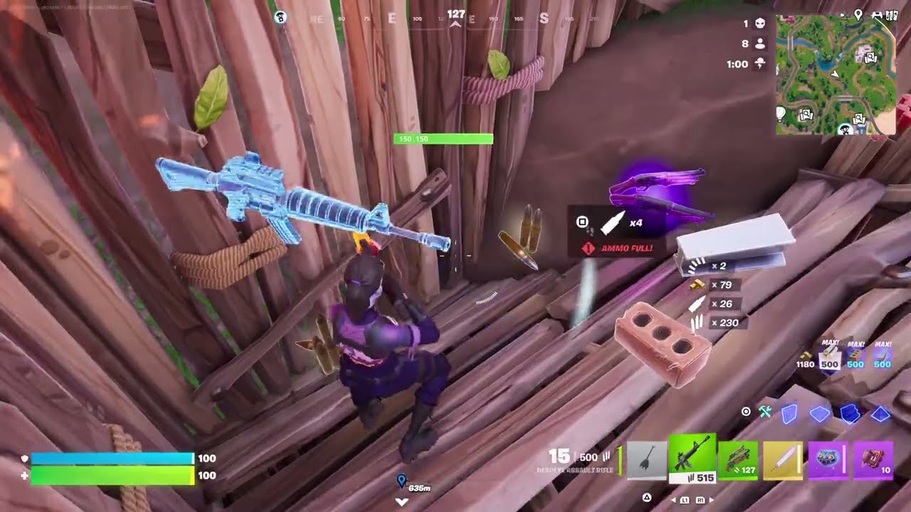 Fortnite Love and Legends Battle Royale- Gameplay - PS5 (and spectating build/gun fights) 