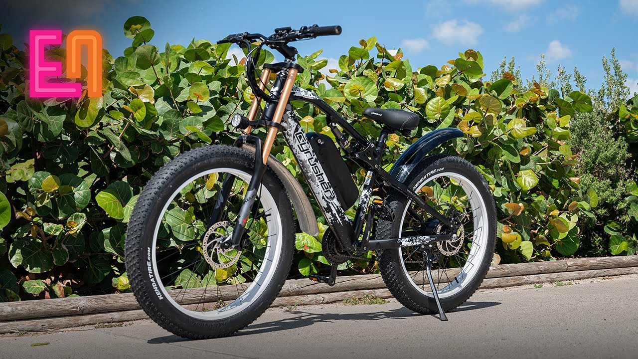 Обзор Cyrusher XF900 — электровелосипед с двумя подвесками и широкими шинами мощностью 750 Вт — ц...