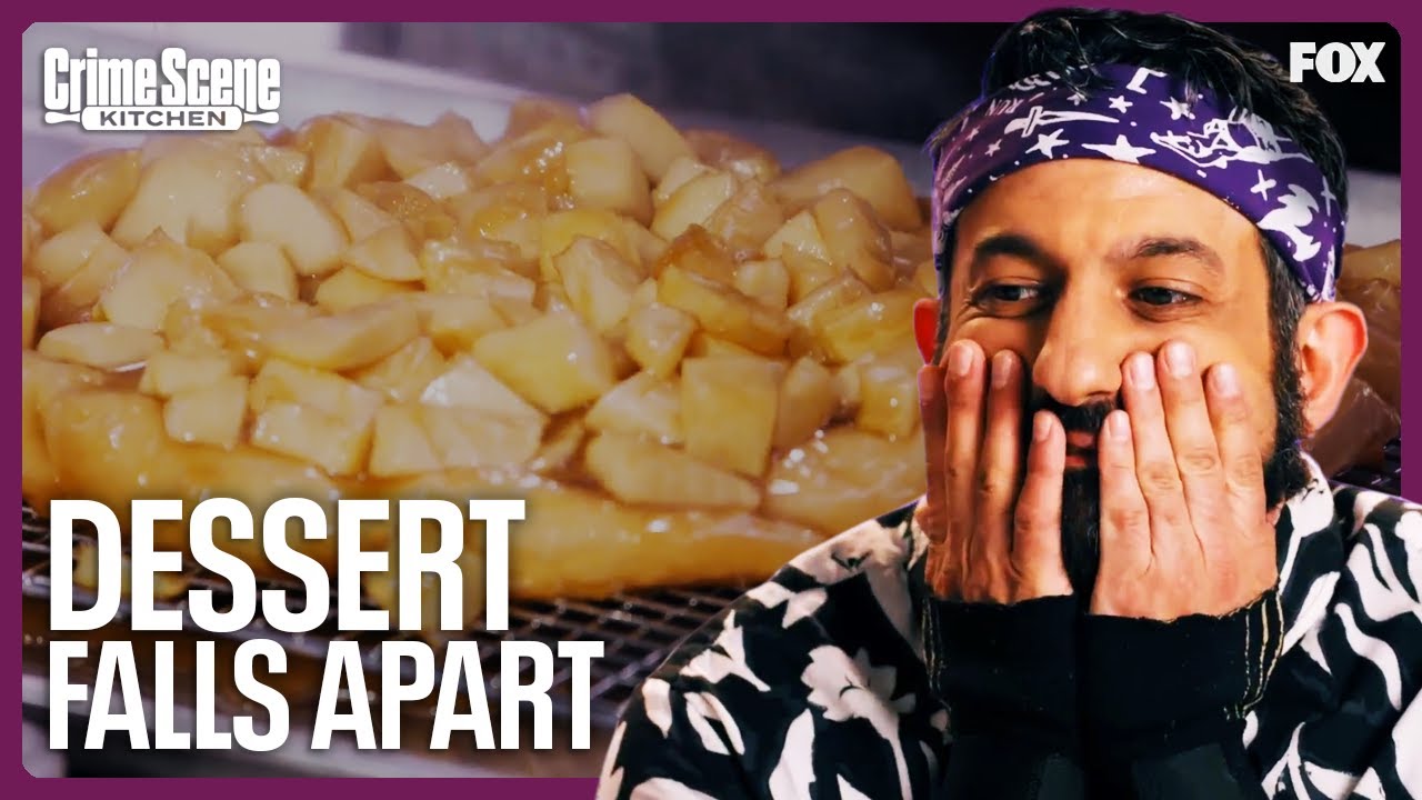 Can T & Fadi Save Their Tarte Tatin? | Crime Scene Kitchen