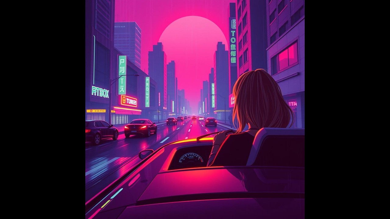 Neon Drive - Synthwave Instumental ( Phantom Stereo )