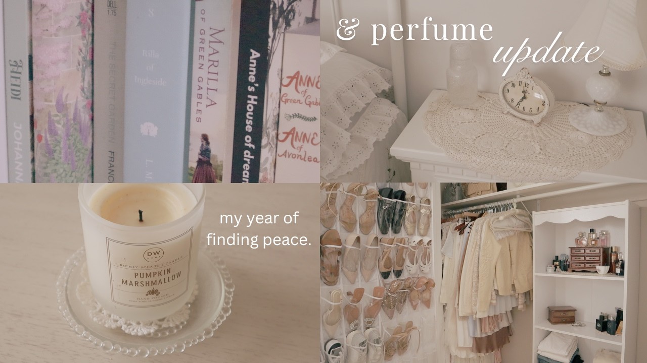perfume & life update // slower living, finding peace, where have I been?
