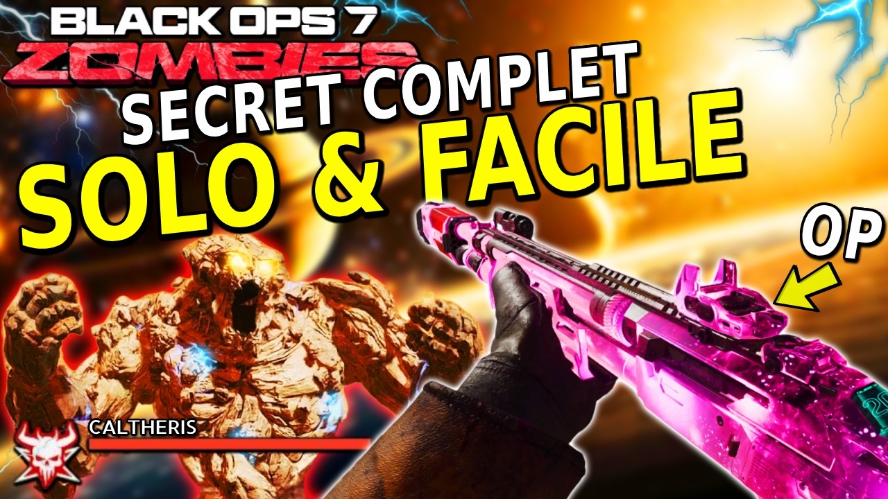 NOUVELLE MÉTHODE SOLO pour le SECRET COMPLET d'Astra Malorum | Black Ops 7 Zombies
