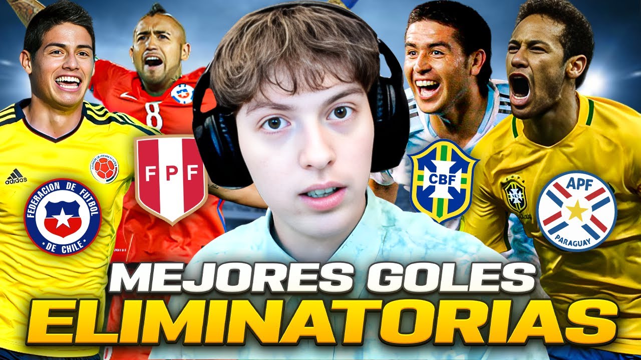 MEJORES GOLES EN ELIMINATORIAS SUDAMERICANAS - REACCION