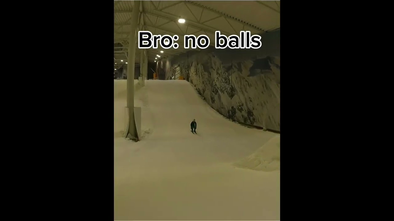 Bro said no balls #skiing #ski #snow #skilife #skills