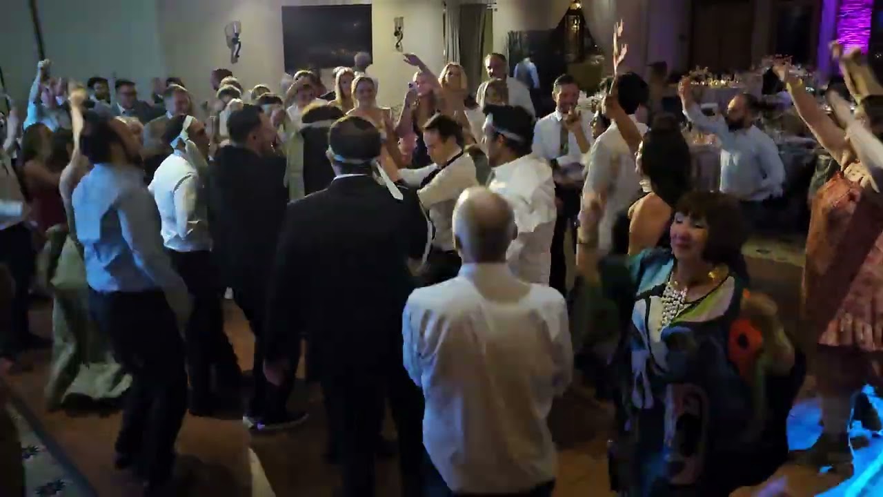 Wedding party on the Dance floor!