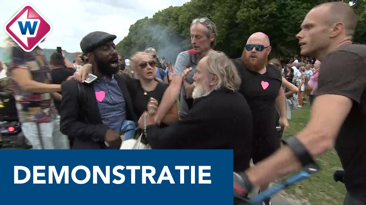 Steeds meer demonstranten komen samen op het Malieveld - OMROEP WEST