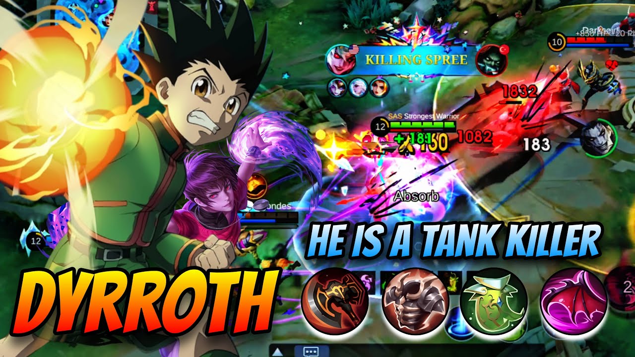 Which is the best hero in mobile legends (dyrroth) #mlbb