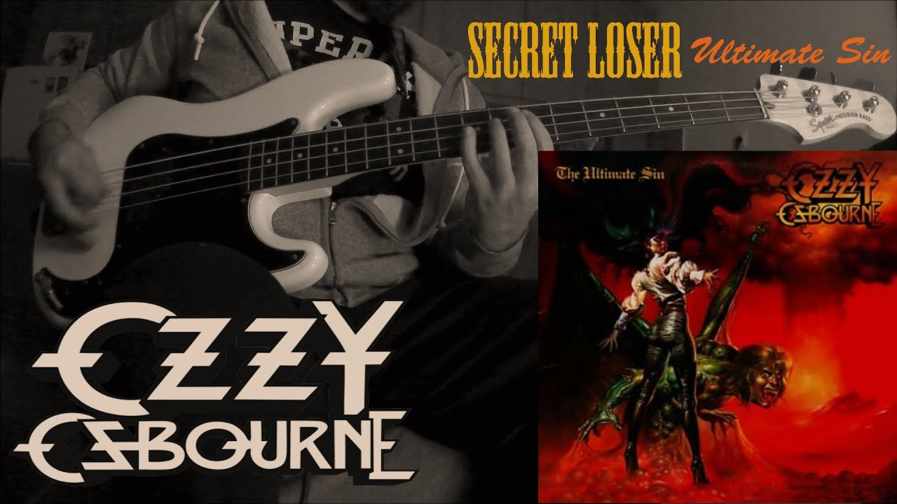 Ozzy Osbourne - Secret Loser (1986) Bass Cover (Phil Soussan's bassline)