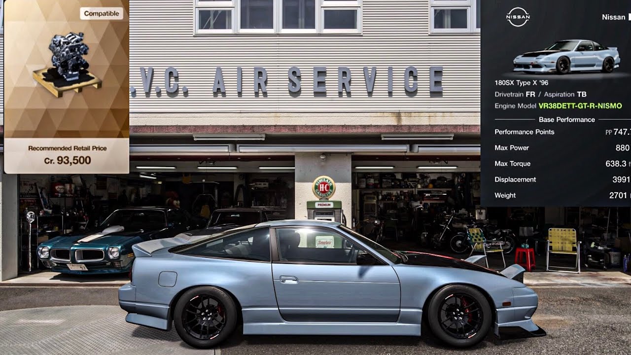 Gran Turismo 7: Is The VR38DETT  Swapped 180SX Fast? Street Racing on Route X!