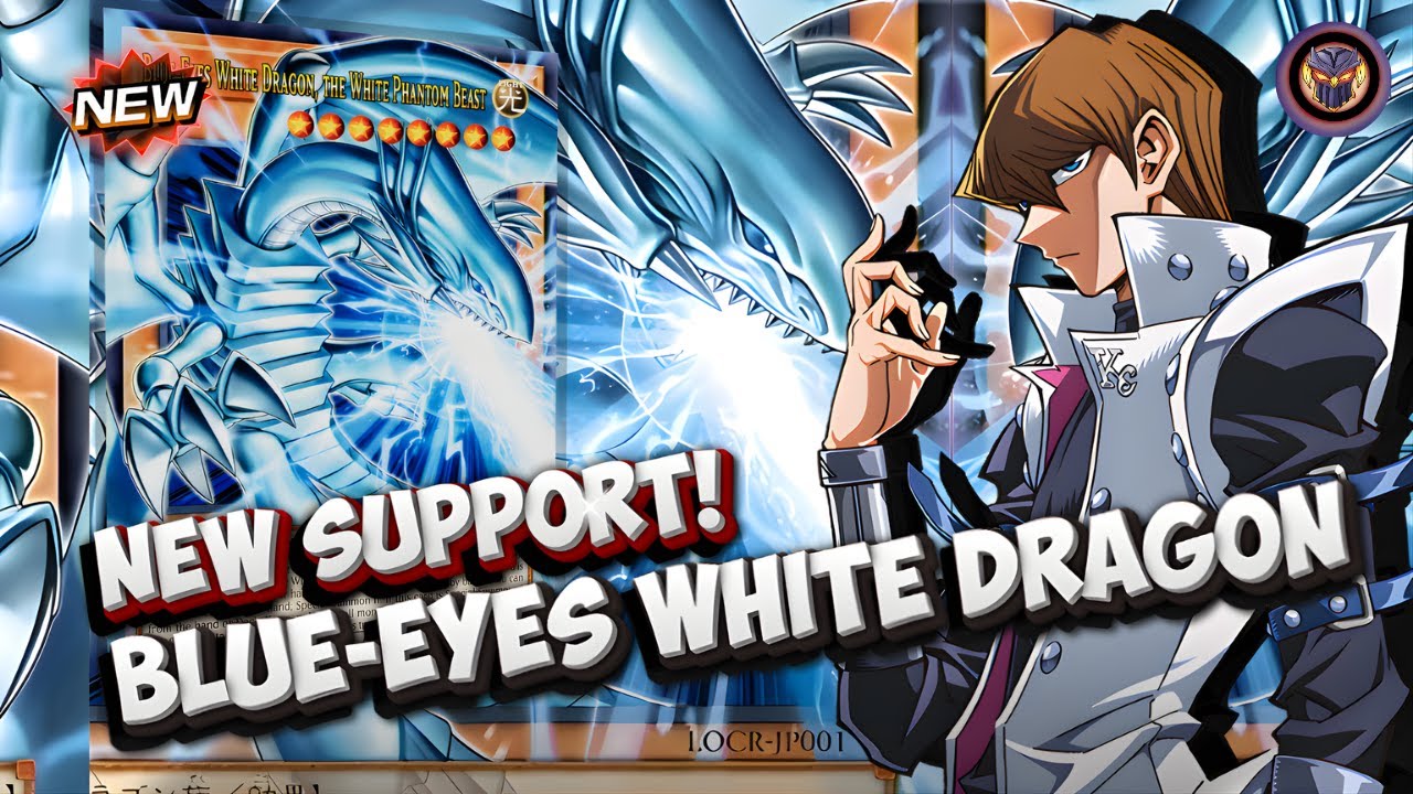 NEW BLUE EYES SUPPORT! LIMIT OVER COLLECTION - BLUE EYES WHITE DRAGON THE PHANTOM BEAST | YUGIOH!