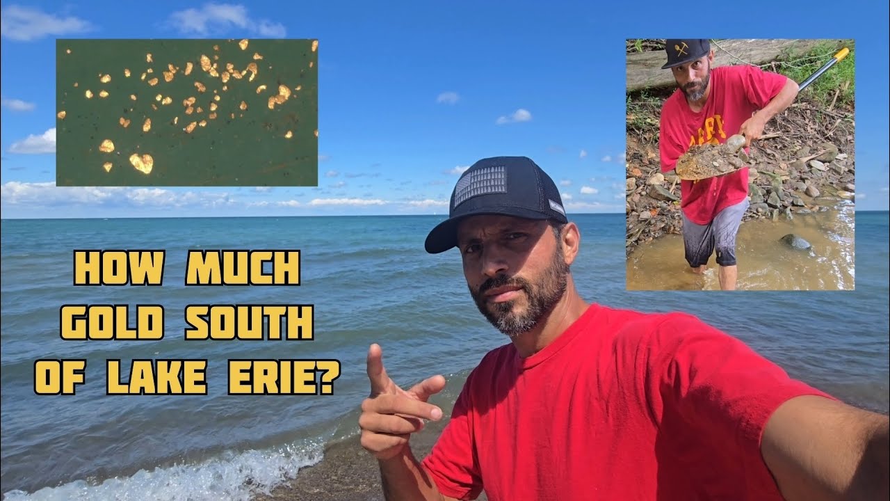 How much gold can we find south of Lake Erie? #goldprospecting 