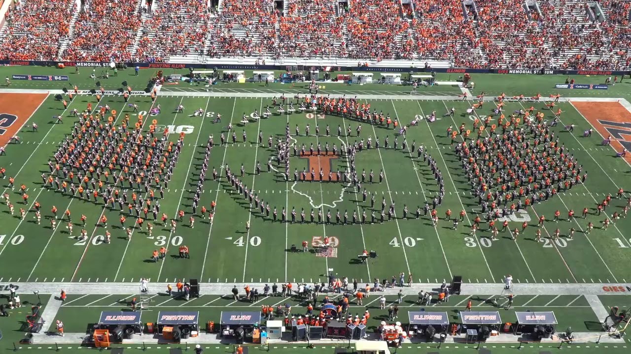 Marching Illini Halftime: Homecoming ft. REO Speedwagon | ILLNOIS vs USC 09.27.2025