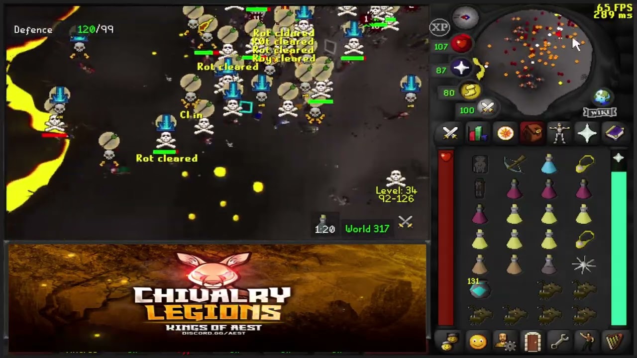 CHIVALRY LEGIONS CLEARS REIGN OF TERROR IN A CLEAN 1 VS 1 (THEY LASTED LESS THAN 10 MINUTES LMFAO)