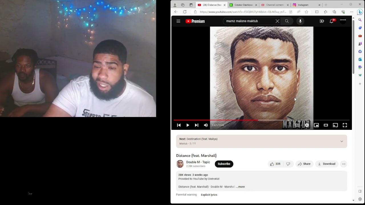 Marnez Malone ( feat. Marshall) |Reaction