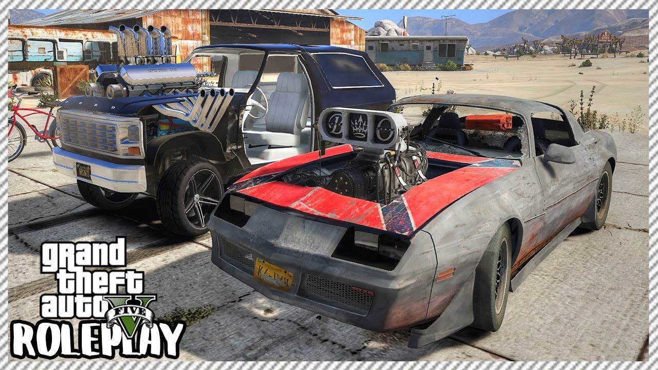 GTA 5 Roleplay - Monster Junkyard Dragsters 'DESTROY' Supercars | RedlineRP #286