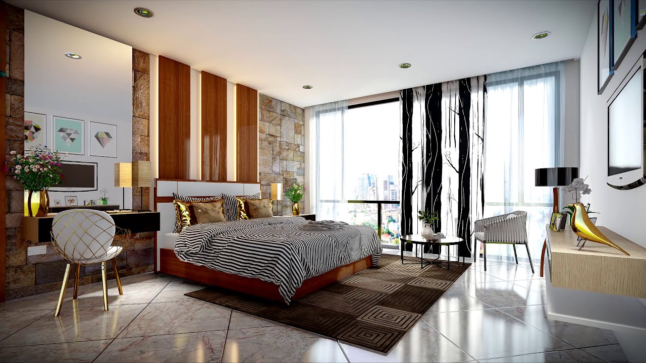 LUMION 8 RENDERING TUTORIALS #2 BEDROOM