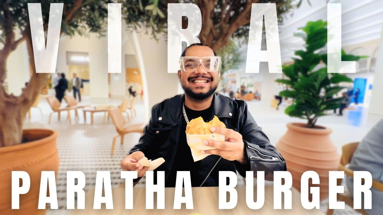 Trying Dubai's Viral Paratha Burger at Klay by Karak House 🇦🇪 I'm Obsessed 😍 IQQANVE | VLOG 39 🎬