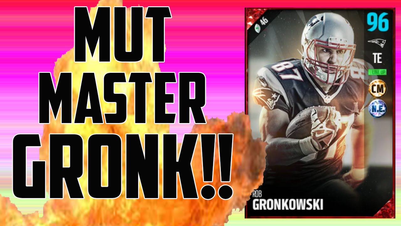 96 OVERALL!! ROB GRONKOWSKI REVIEW!!! MADDEN 17 ULTIMATE TEAM