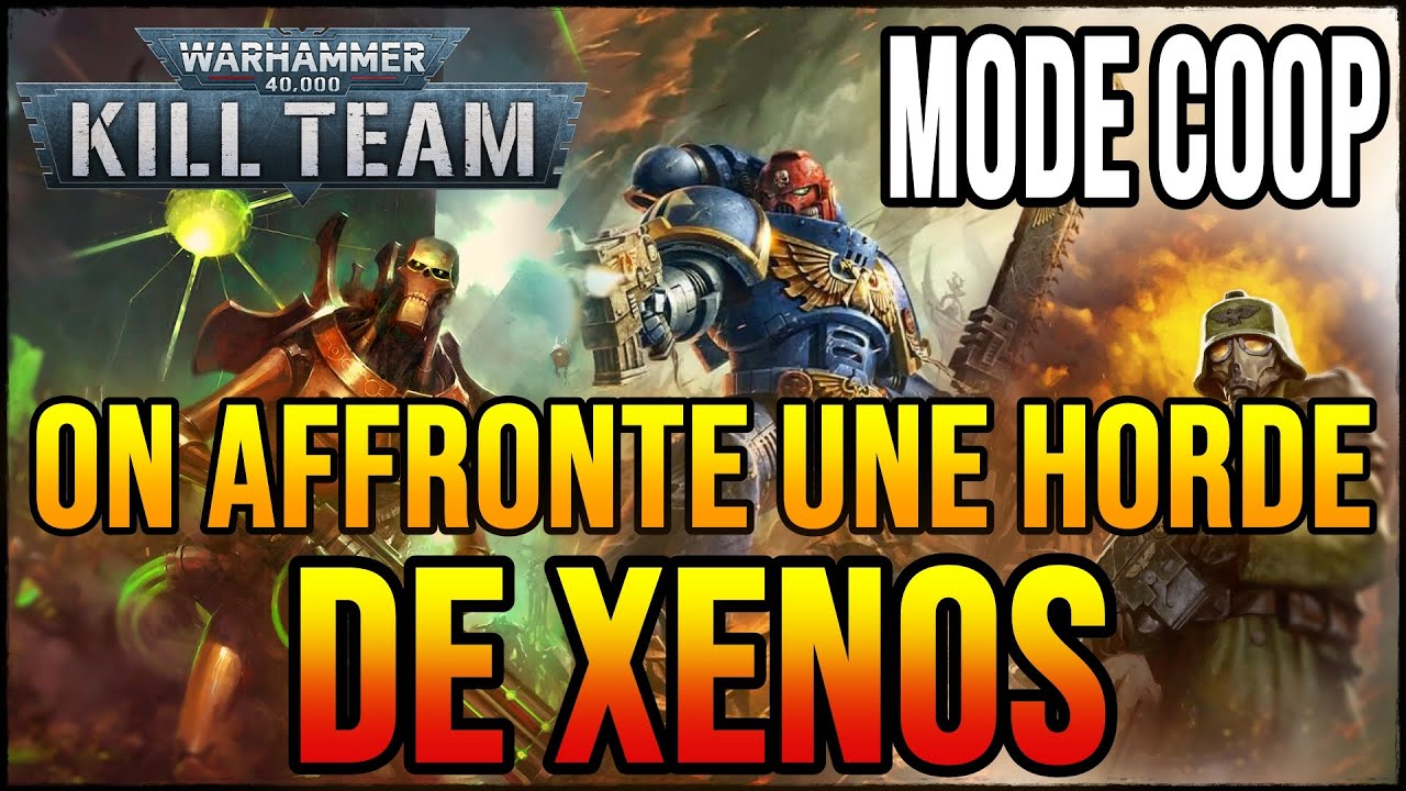 KILL TEAM V3 | MODE COOP | ANGELS OF DEATH + DEATH KORPS VS NECRONS #2 (LIVE REMONT&Eacute;)