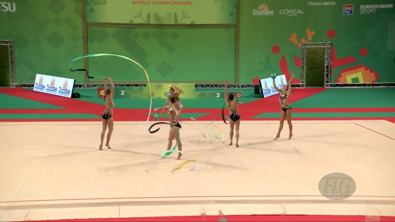 Czech Republic (CZE) - 2022 Rhythmic Worlds, Sofia (BUL) - Qualifications 3 Ribbons + 2 Balls