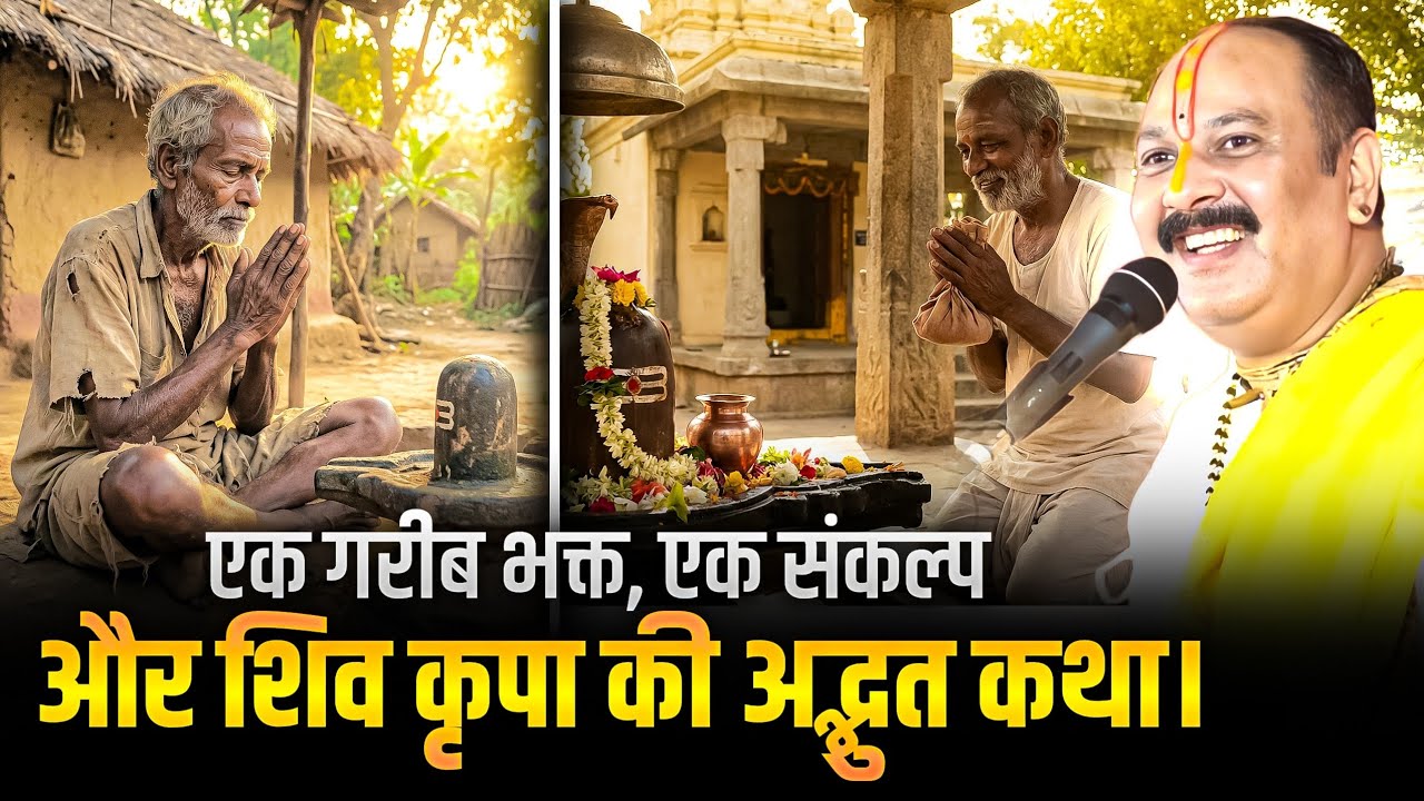 एक गरीब भक्त, एक संकल्प और शिव कृपा की अद्भुत कथा। @panditpradeepmishraofficial 