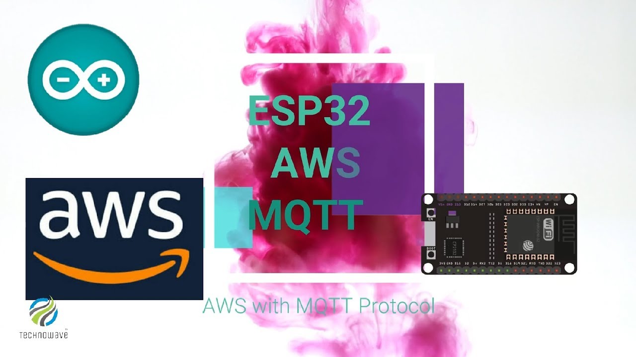 Конфигурация ESP32 и AWS | Протокол MQTT | Удалённый мониторинг | от Technowave G
