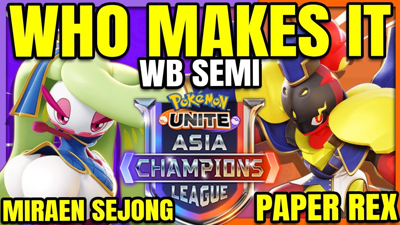 SECOND FROM WORLDS Miraen Sejong vs Paper Rex - ACL SEA | Pokemon Unite