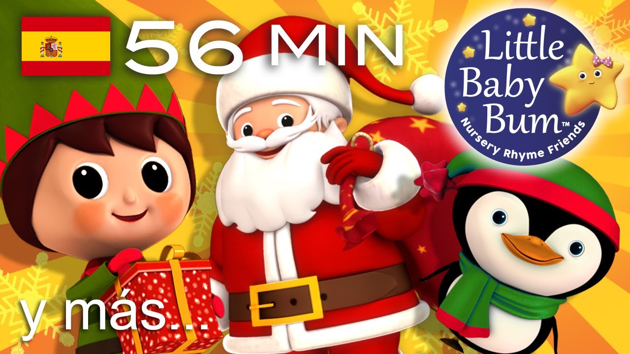 Dulce Navidad | Villancicos | ¡Y más canciones infantiles! | 56 minutos | de LittleBabyBum