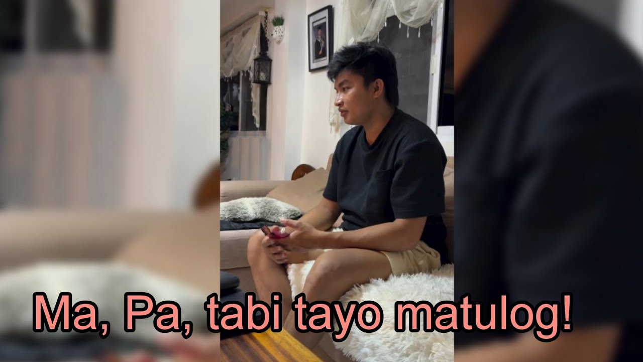 Crissa Liaging (Drilan gusto Tabi sila Matulog ni Mama Crissa at Papa Felix nya)