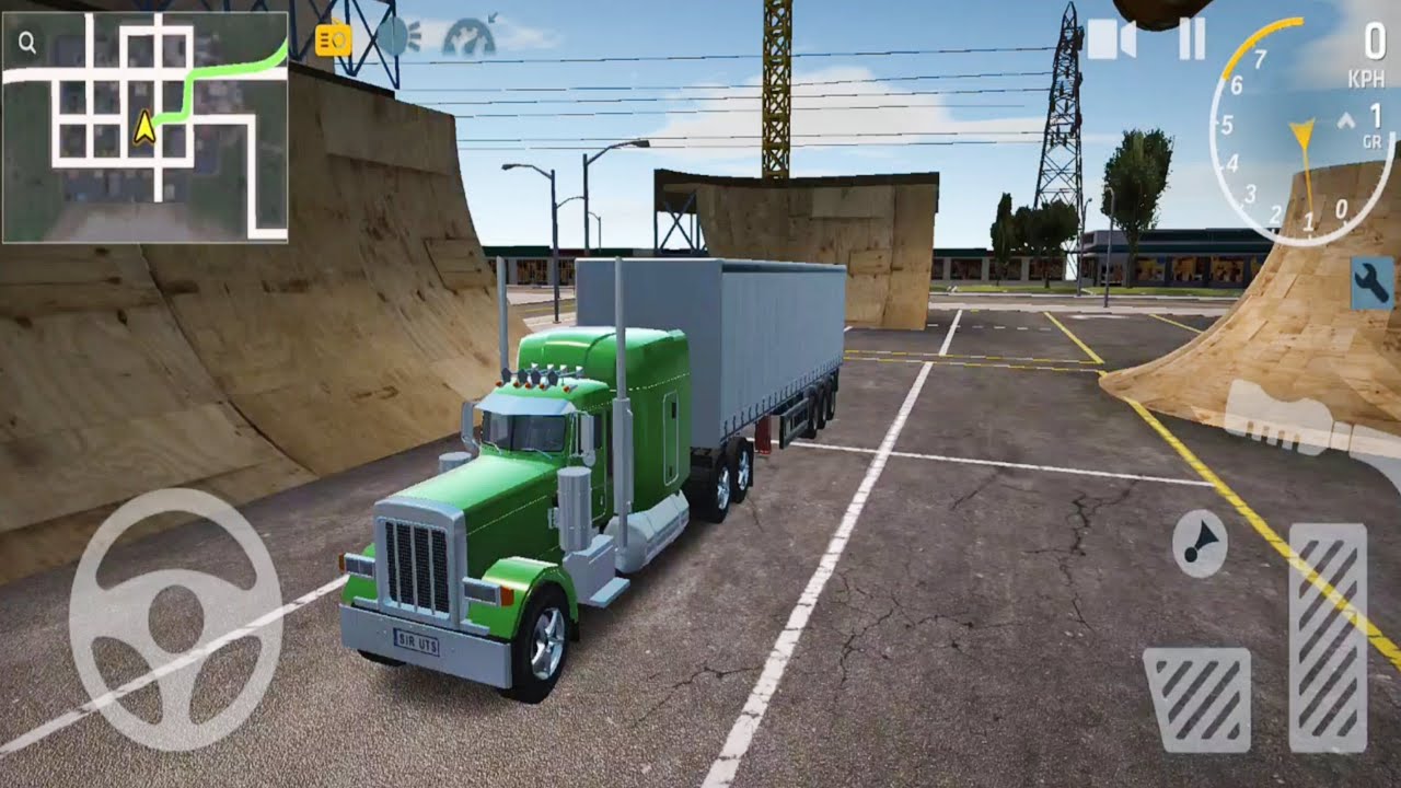 Customize Truck & Complete Cargo Delivery Job - Ultimate Truck Simulator Games - Gameplays