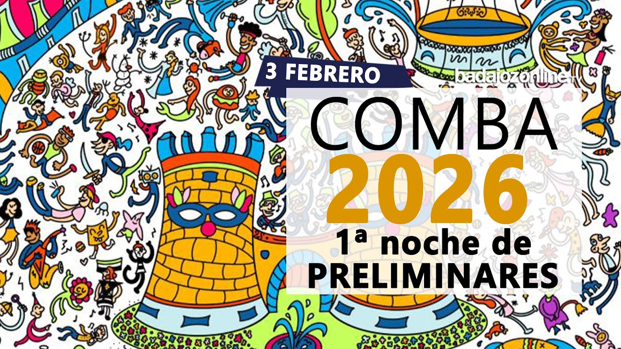 1&ordf; Noche de Preliminares del Concurso de Murgas 2026 del Carnaval de Badajoz