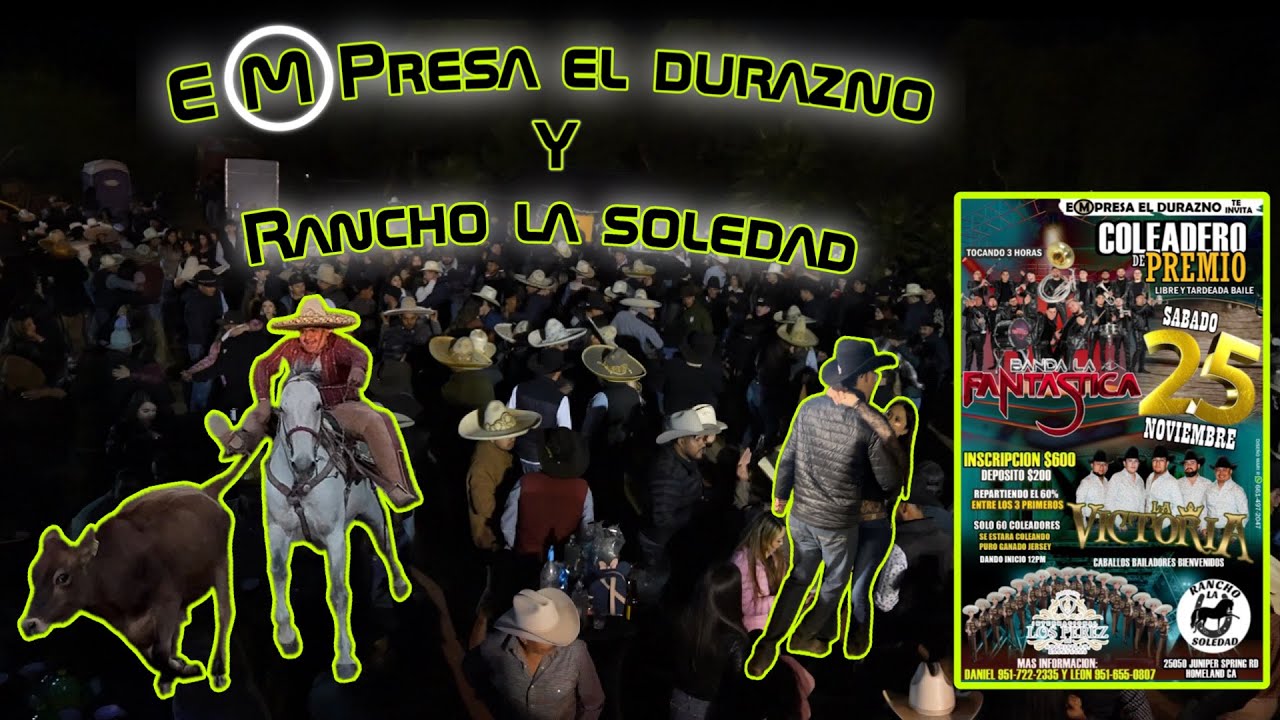 COLEADERO  DE PREMIO | Y BAILE |