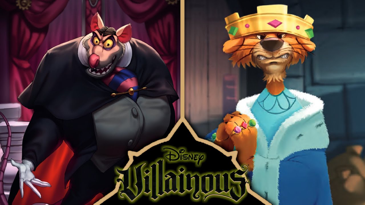 Ratigan v. Prince John [DISNEY VILLAINOUS]