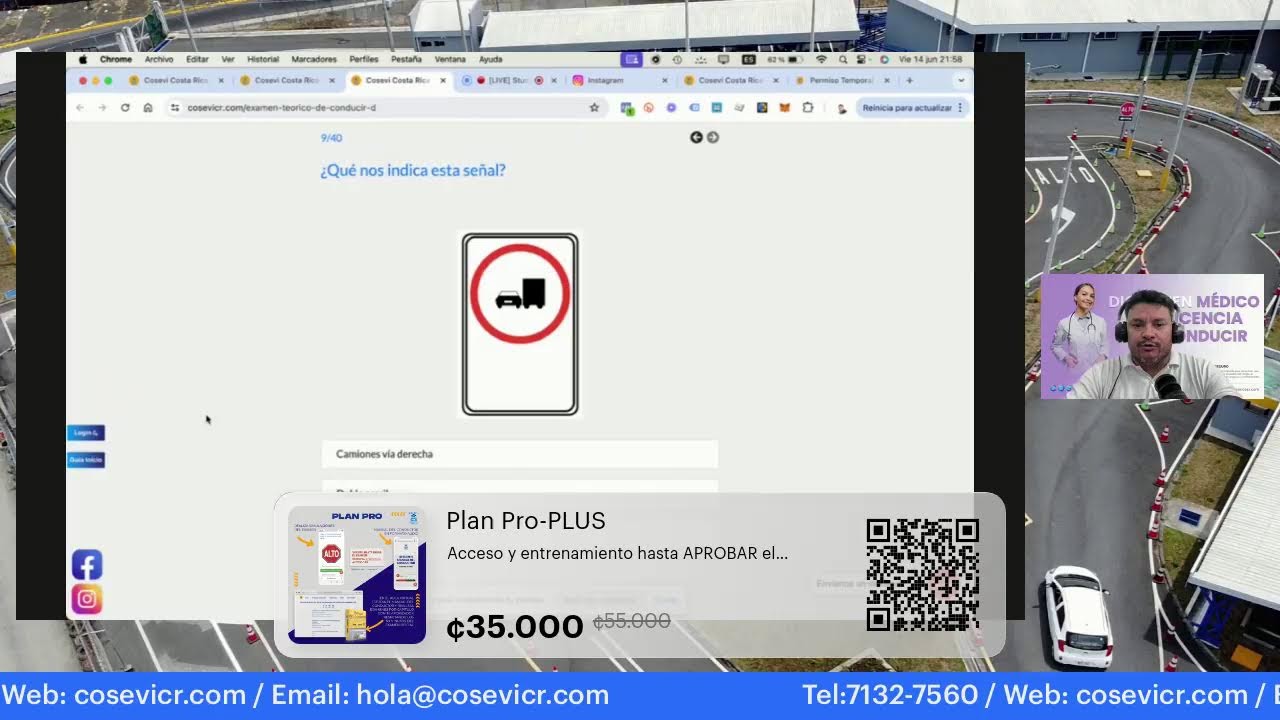 Curso Teórico de Conducir Costa Rica