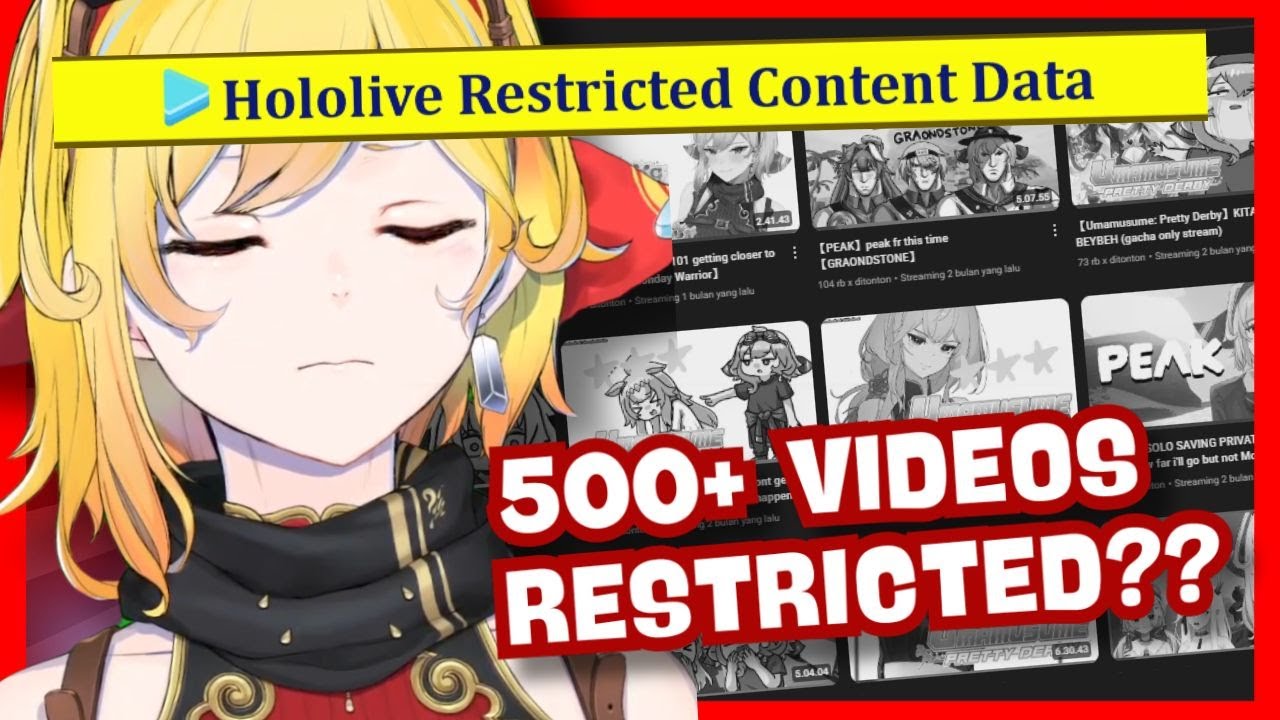 KAELA explained why she has 500+ restricted video so far