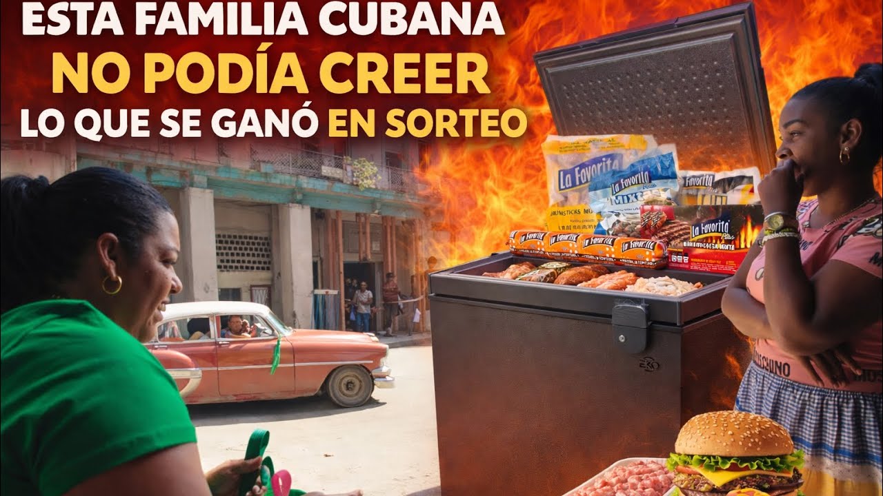 Entregamos Sorteo en Cuba /Asi Lo Recibió Esta Familia Cubana /Dura Realidad 
