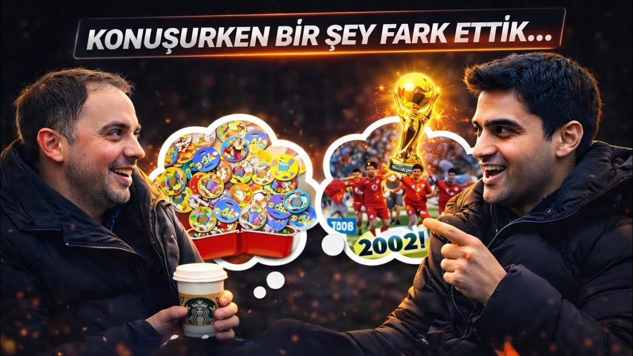 KONUŞURKEN BİR ŞEY FARK ETTİK… 