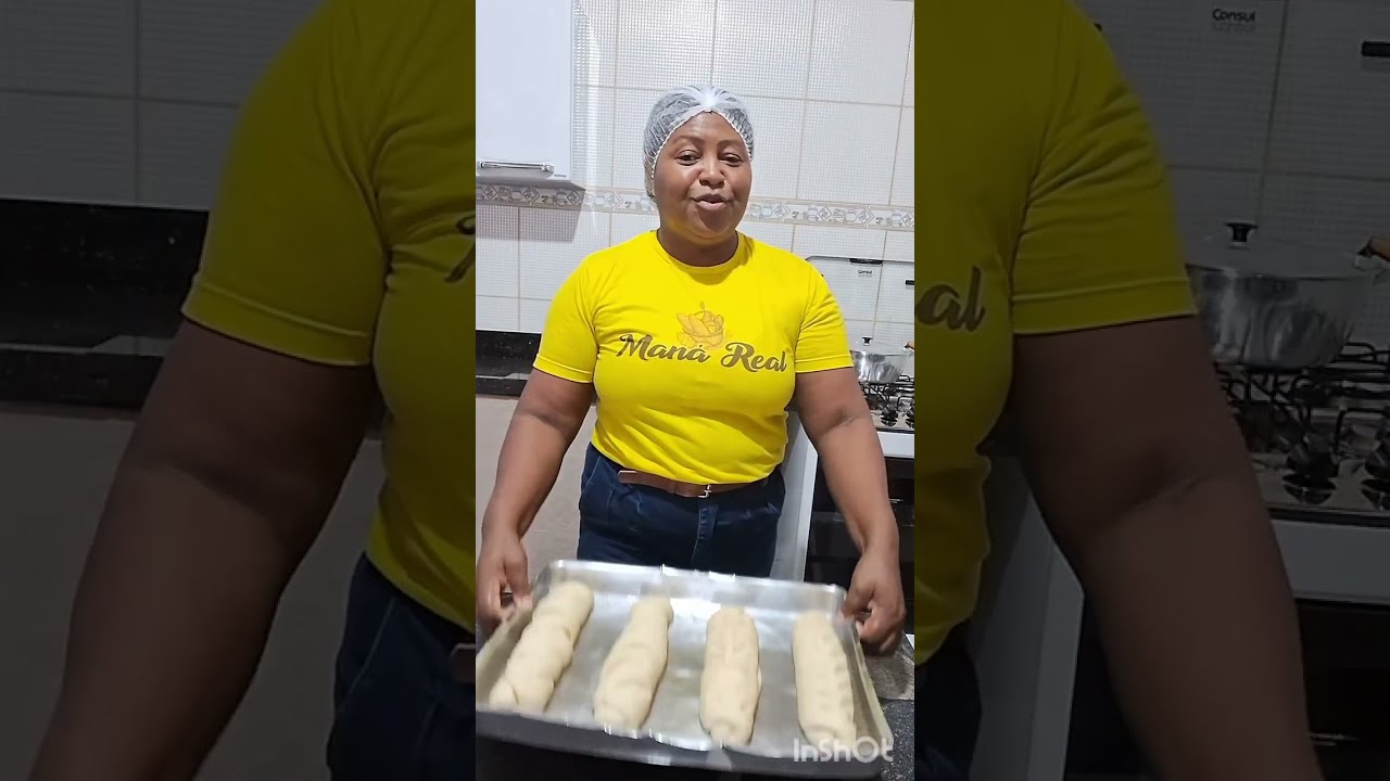 RECEITA DE PÃO CASEIRO, NÃO TEM ERRO, BOM BARATO E GOSTOSo😋