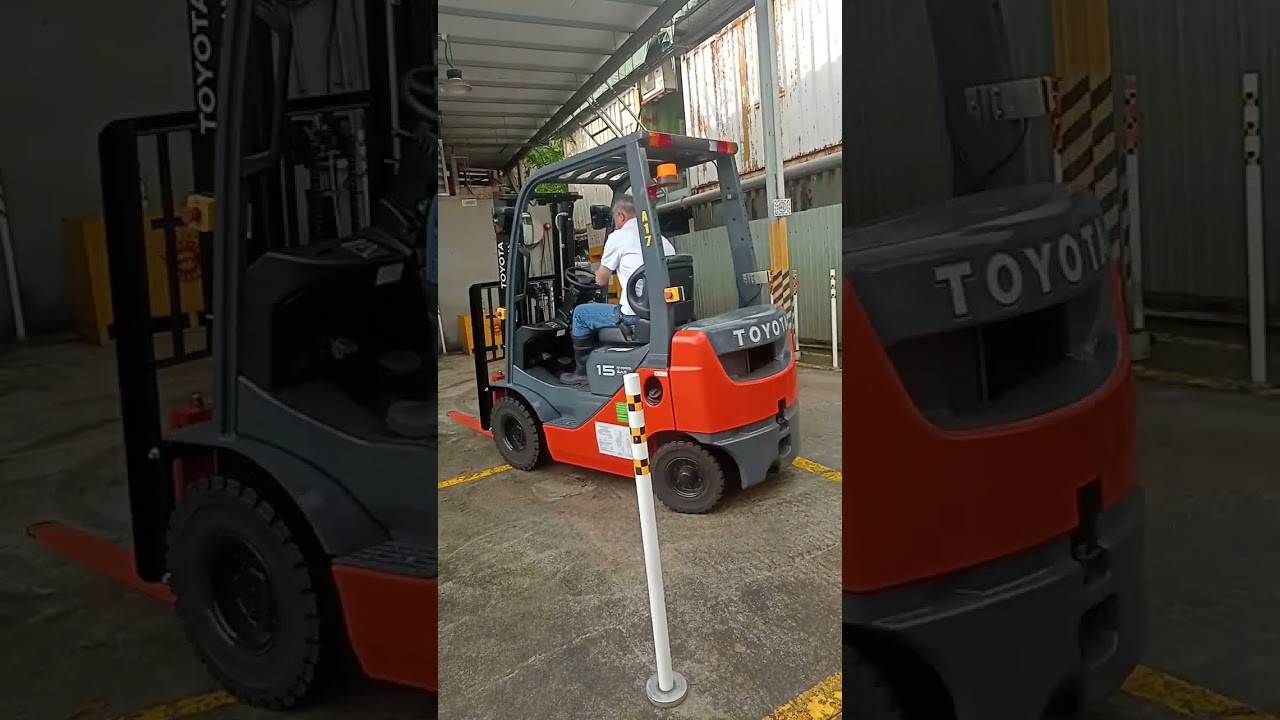 抗衡式測試，叉式起重車